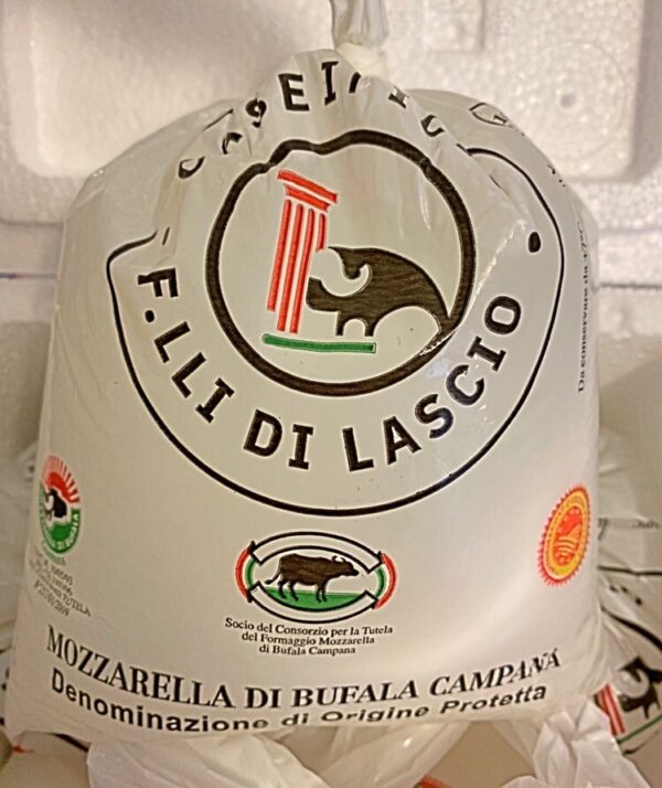 Mozzarella di bufala campana bocconcini, conf. 250gr