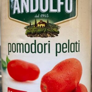 Pomodori a cubetti in latta, gr. 400 Andolfo, a latta