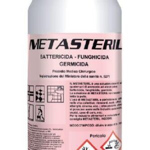 Disinfettante pavimenti MetaSteril, 1lt, a bottiglia